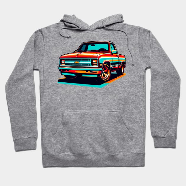 Chevy S10 Hoodie by Vehicles-Art